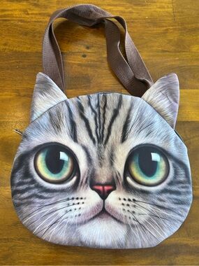 Cat Face shoulder Bag
